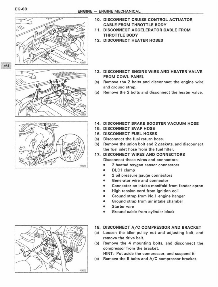 1996 Toyota Land Cruiser Shop Service Repair Manual