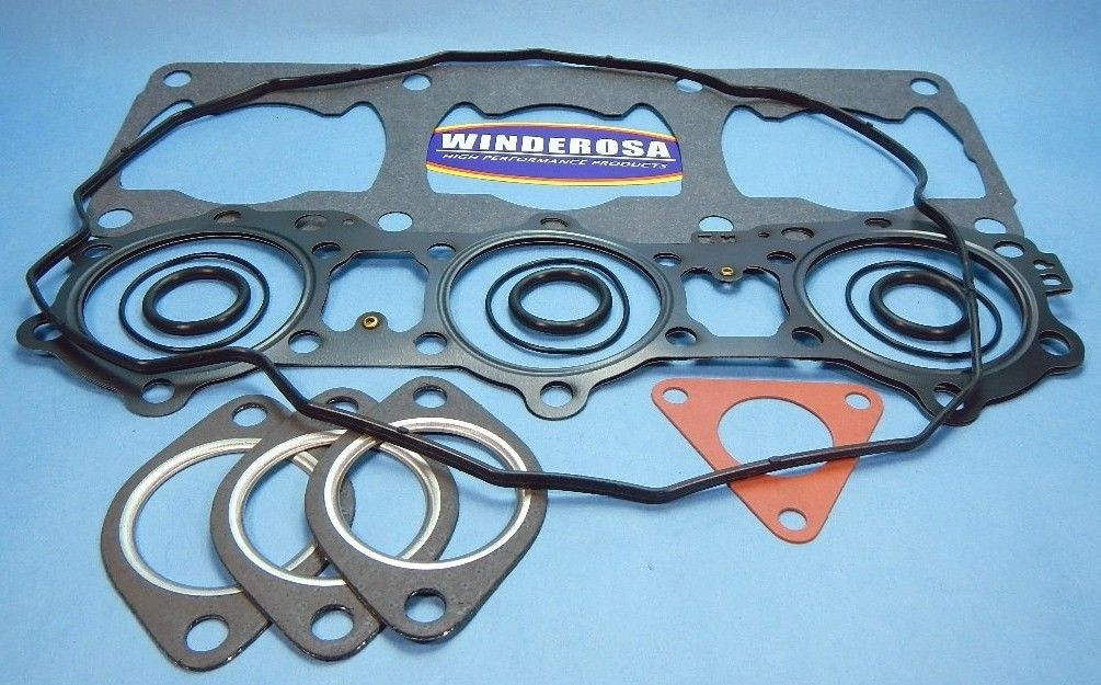 NEW POLARIS 600 TRIPLE PISTONS TOP END GASKET KIT 1995-2000 95-00 XC XCR XLT SP