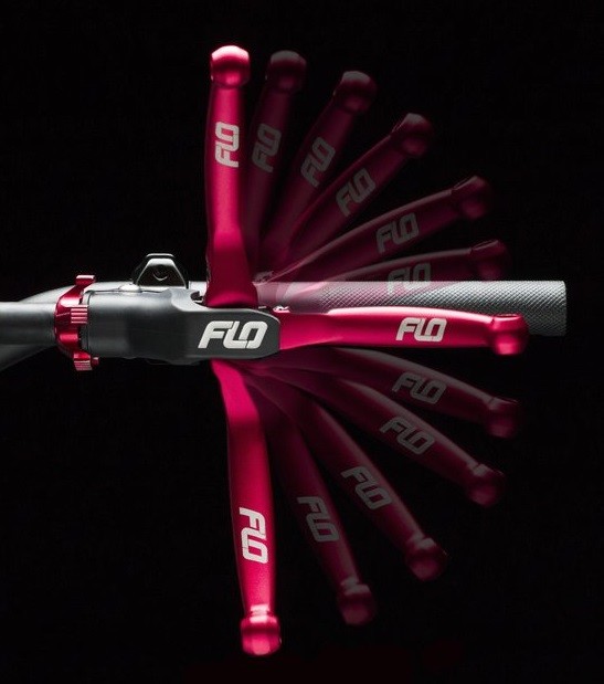 Honda Yamaha Suzuki Kawasaki Clutch lever Assembly by Flo Motorsports Blue