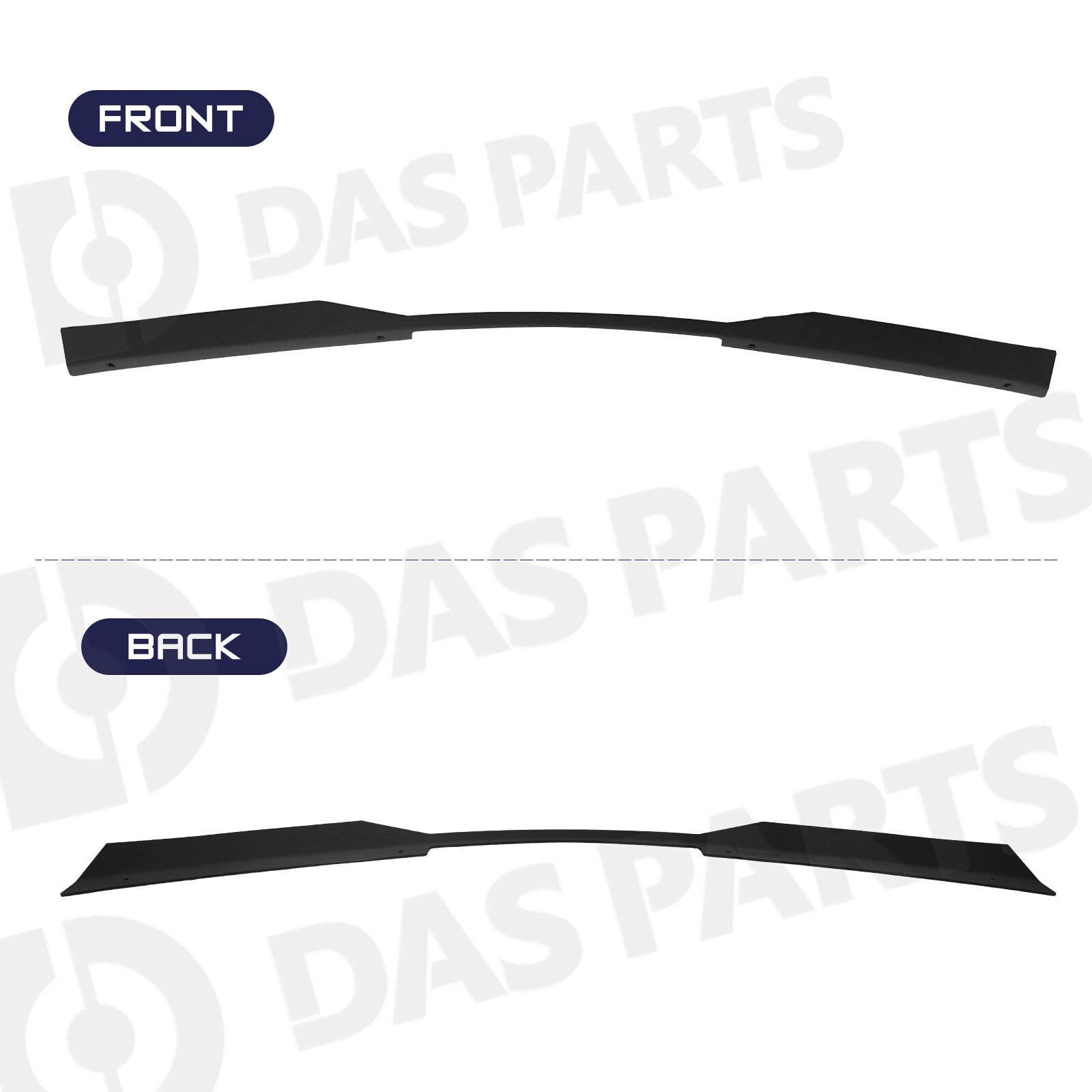 Gloss Black Spoiler Wing W/Gurney Flap DH Performance For 2024 2025 Ford Mustang