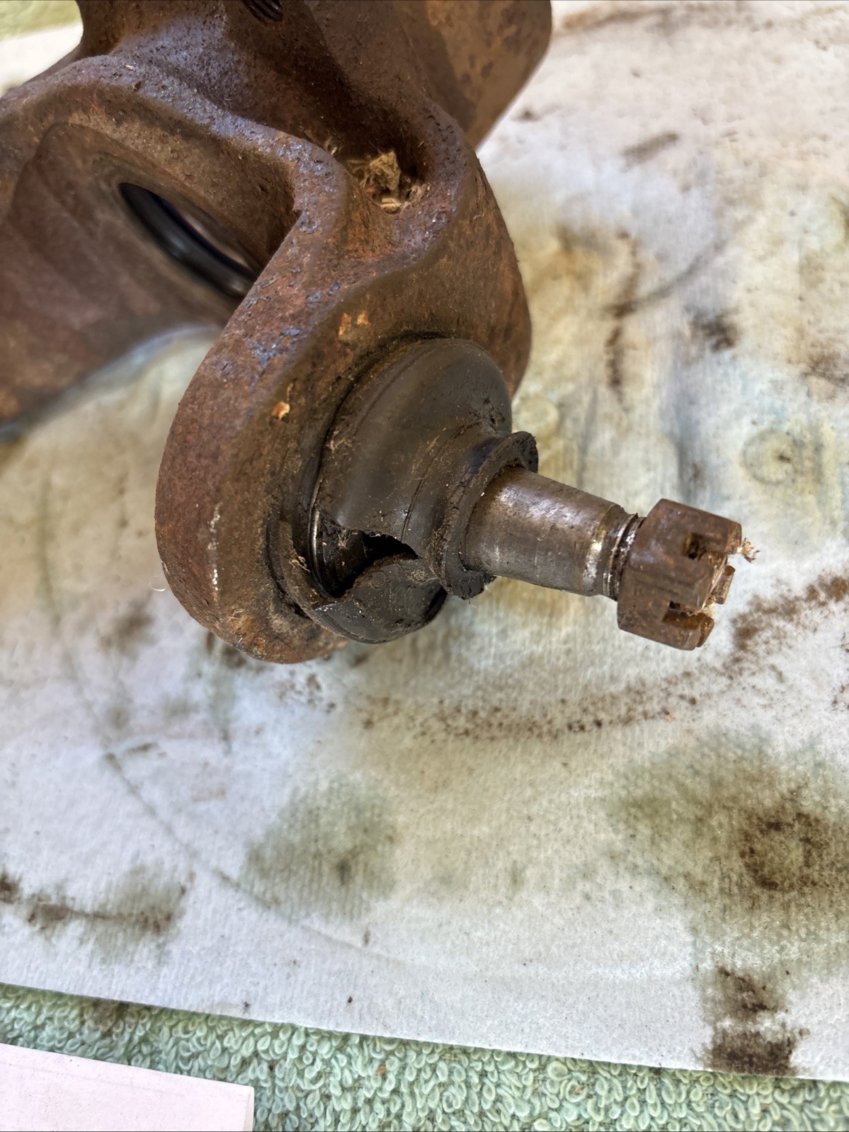 1993 Kawasaki Mule 2510 Wright Front Steering Knuckle Spindle 455