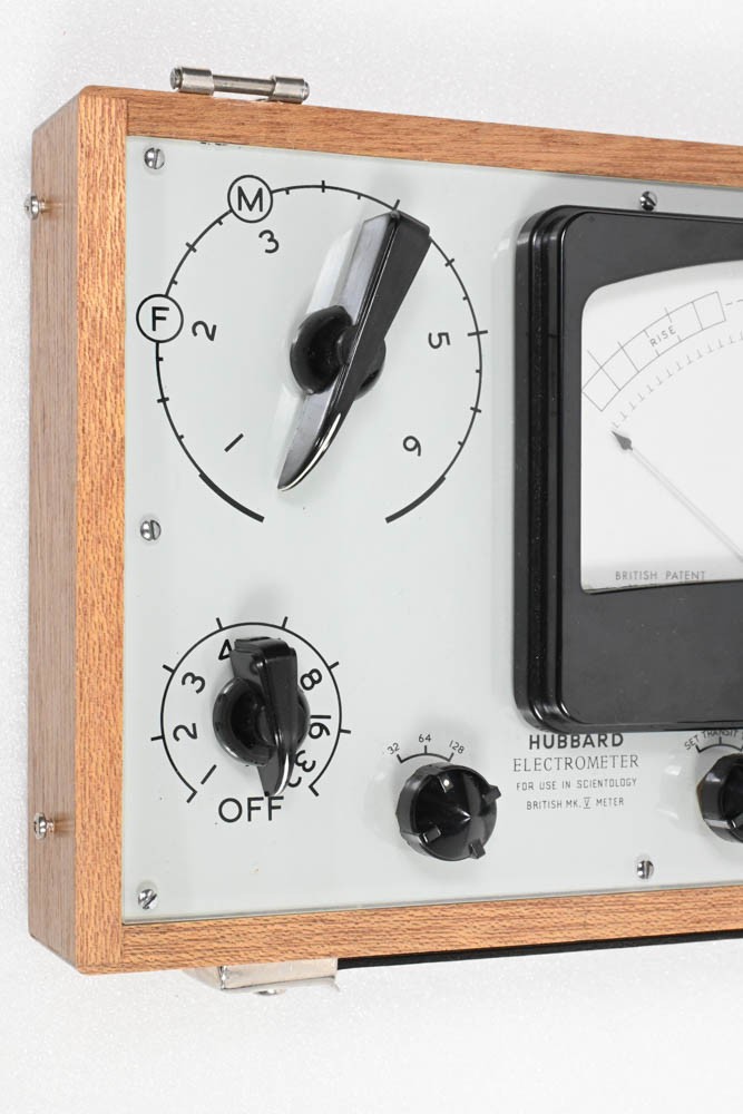 Scientology Original British Mark Mk V E-Meter Hubbard Electrometer