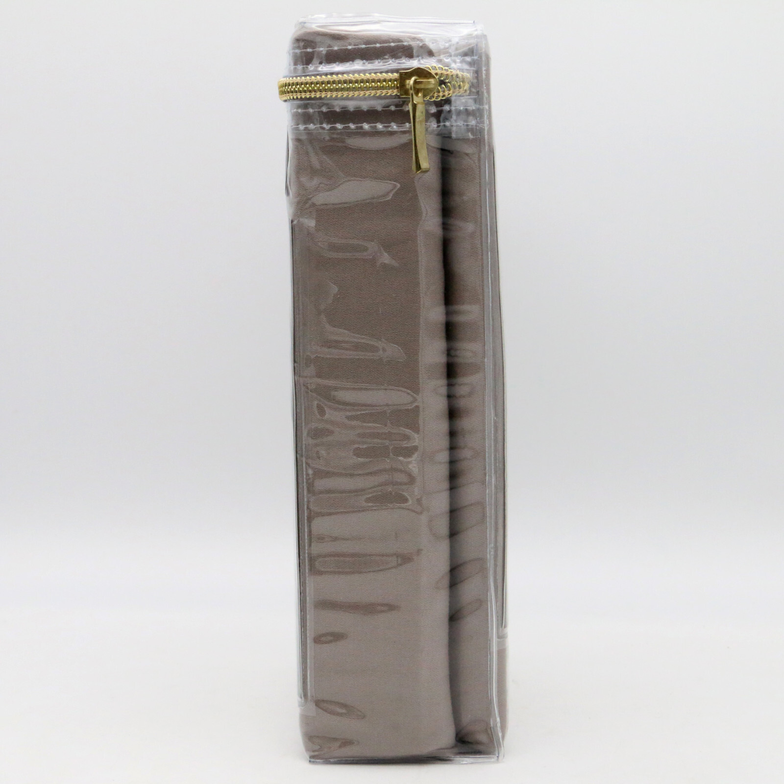 Levinsohn Cotton Collection Silver Solid Twin 15 in Drop Tailored Bedskirt NEW