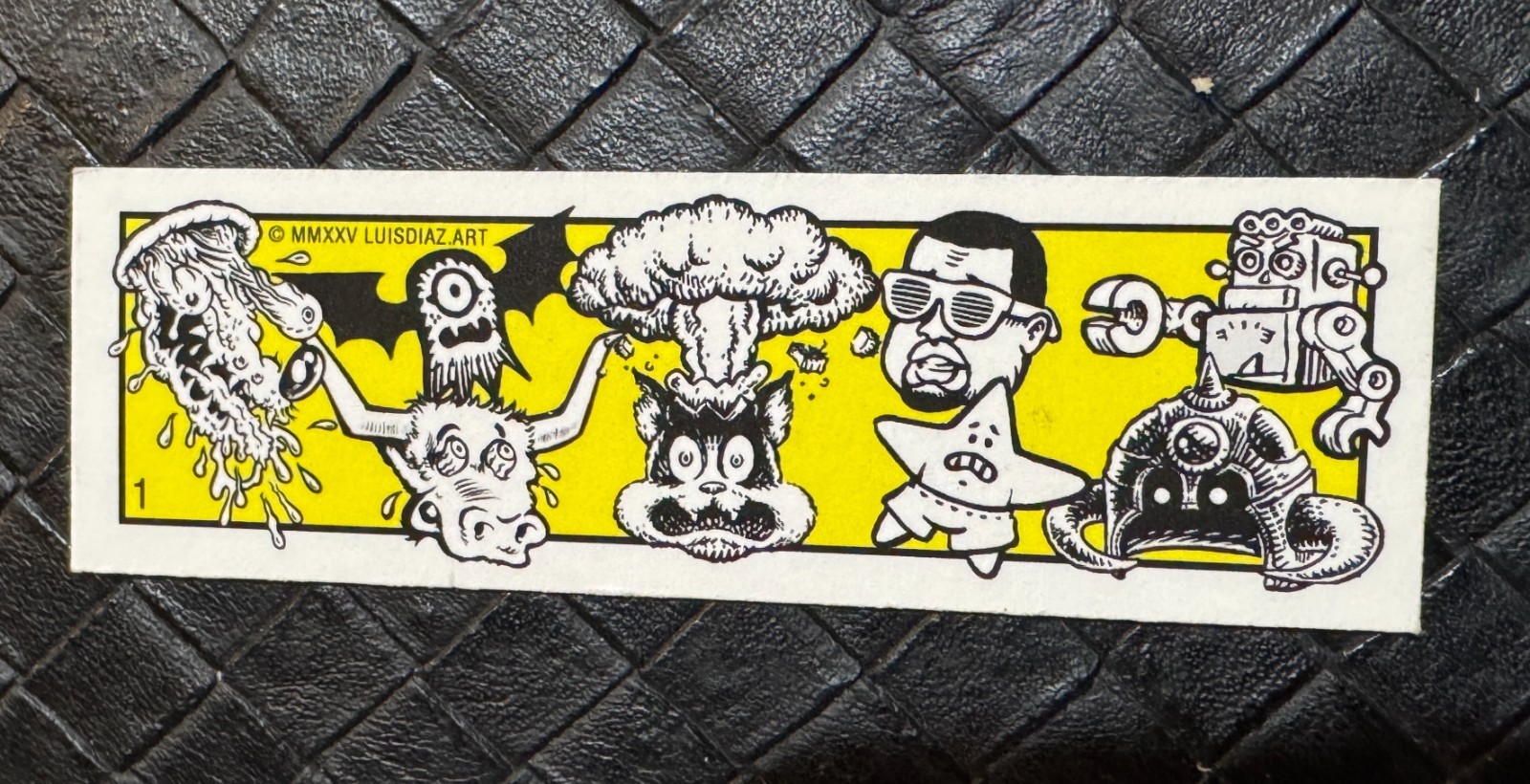 MASS APPEAL Cartoon Tags ART BY LUIS DIAZ Complete Your Set GPK U Pick Trump