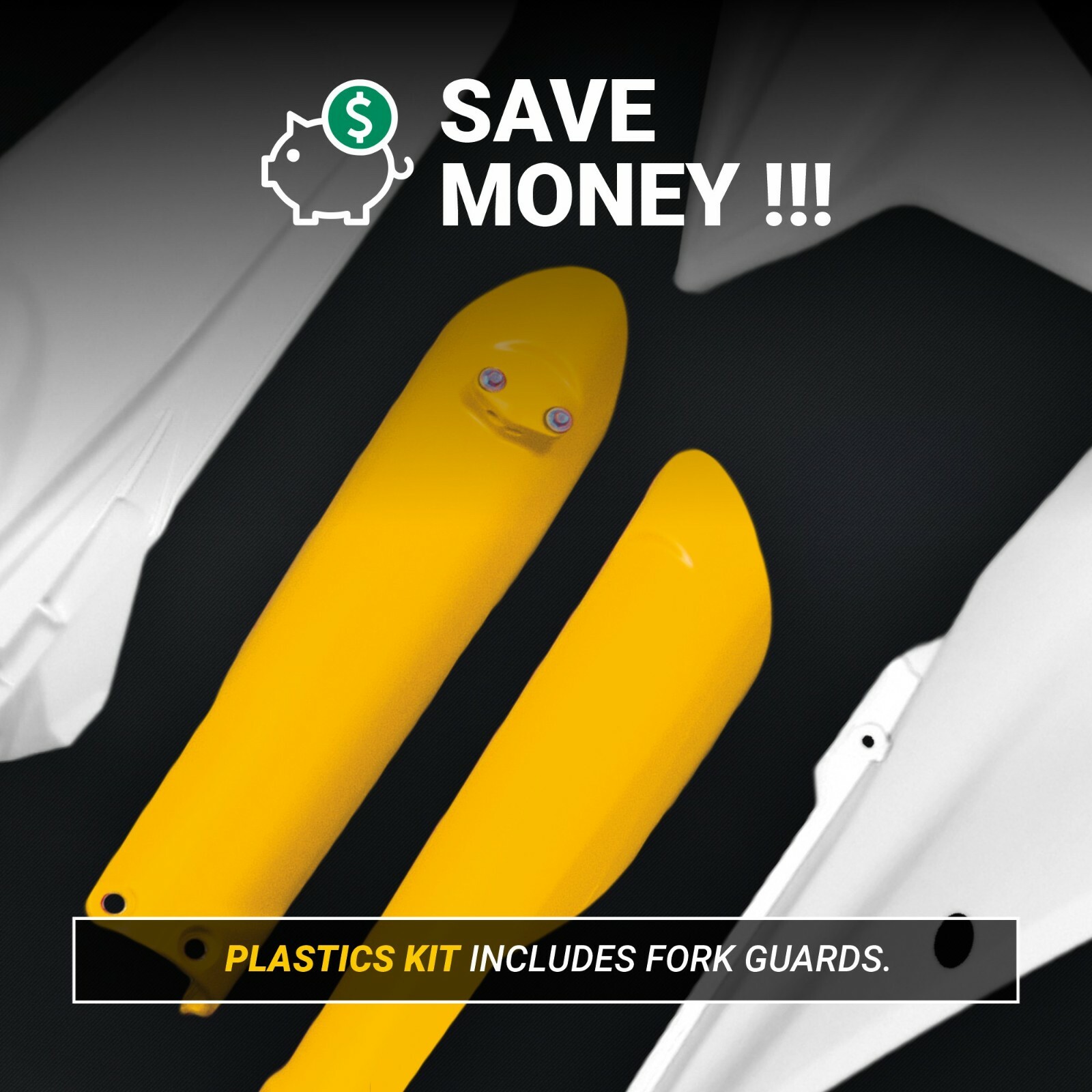 Honda 2000-2001 CR125R CR250R | New Polisport CR Restyle Plastic kit 2023 Red