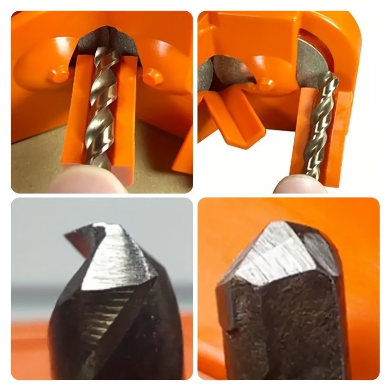 Drill Bit Sharpener - Multi-Purpose Grinding Tool for Bit Repair & Sharpening