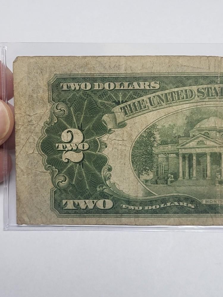 1928 D $2 RED SEAL United States Note