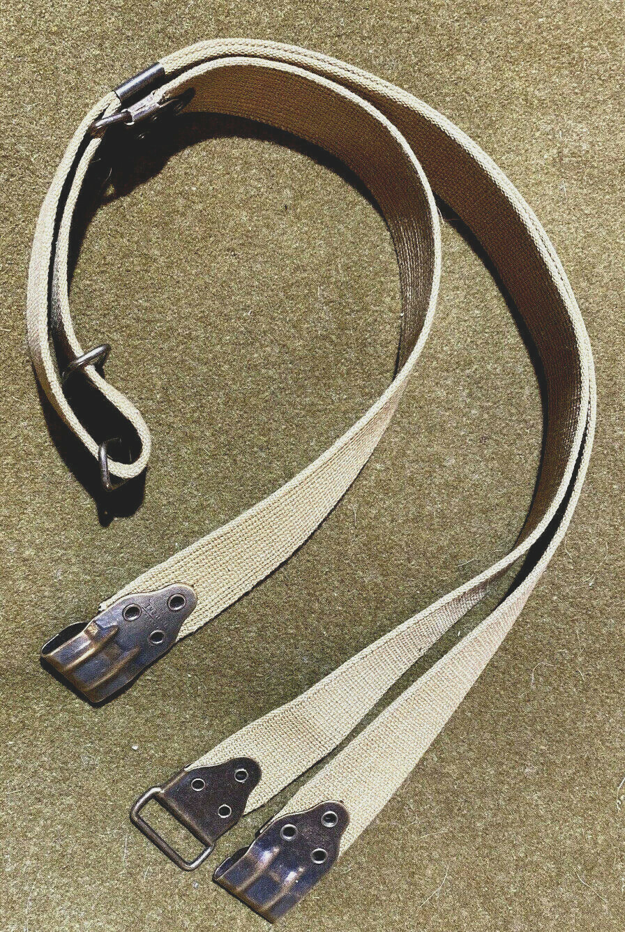 Long WWI Kerr N0-Buckl Sling for M1917 Enfield or Thompson SMG