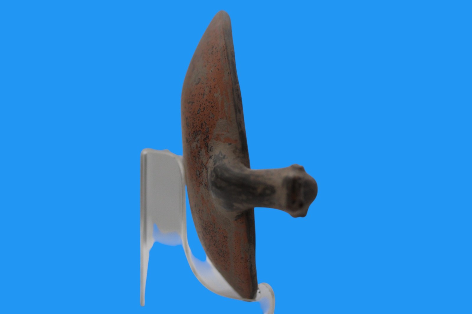 Museum Replica of a Pre Columbian Inca Artifact Small Plate From Peru 030