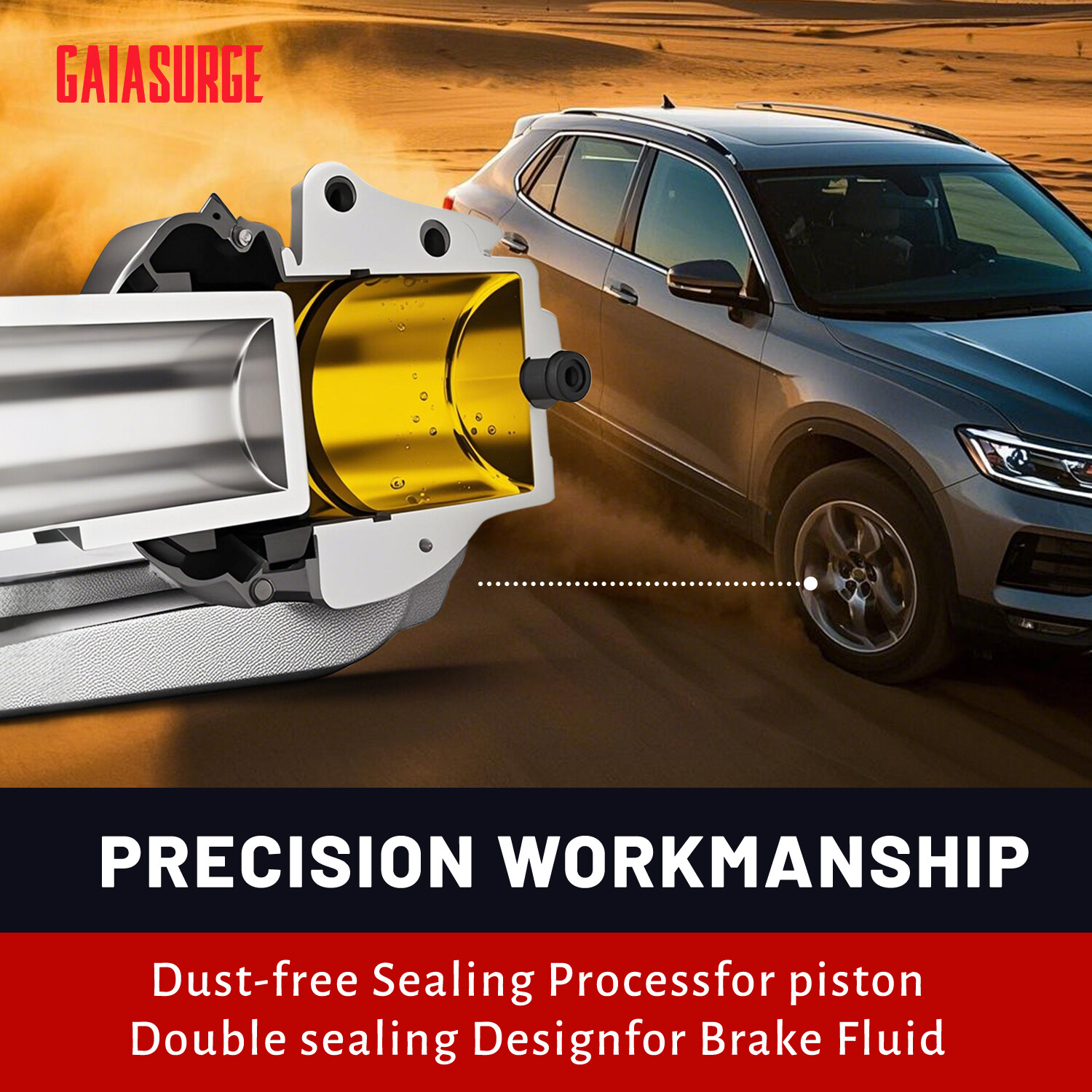 4x Front & Rear Brake Caliper for Nissan 370Z Infiniti G37 M56 FX50 Q50 Q60 QX70