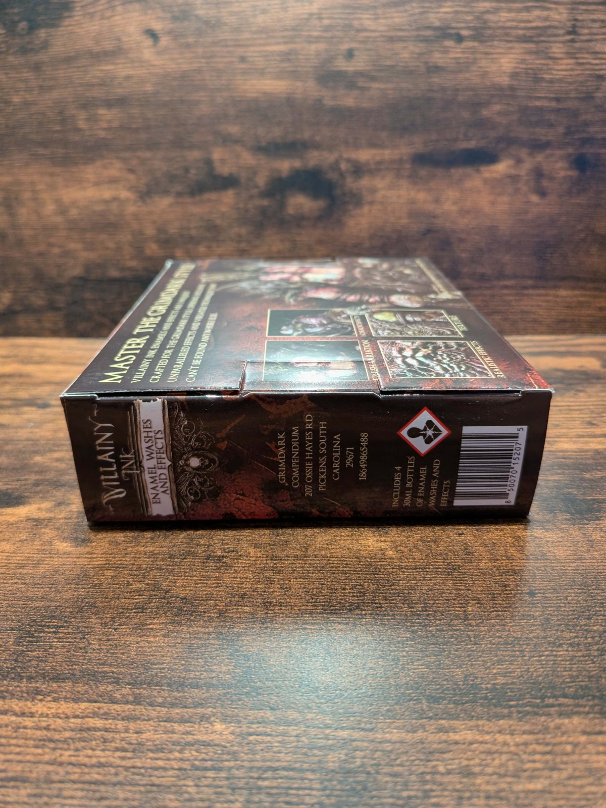 Villainy Ink: Flesh Core Set I — 4 Enamel Washes NEW