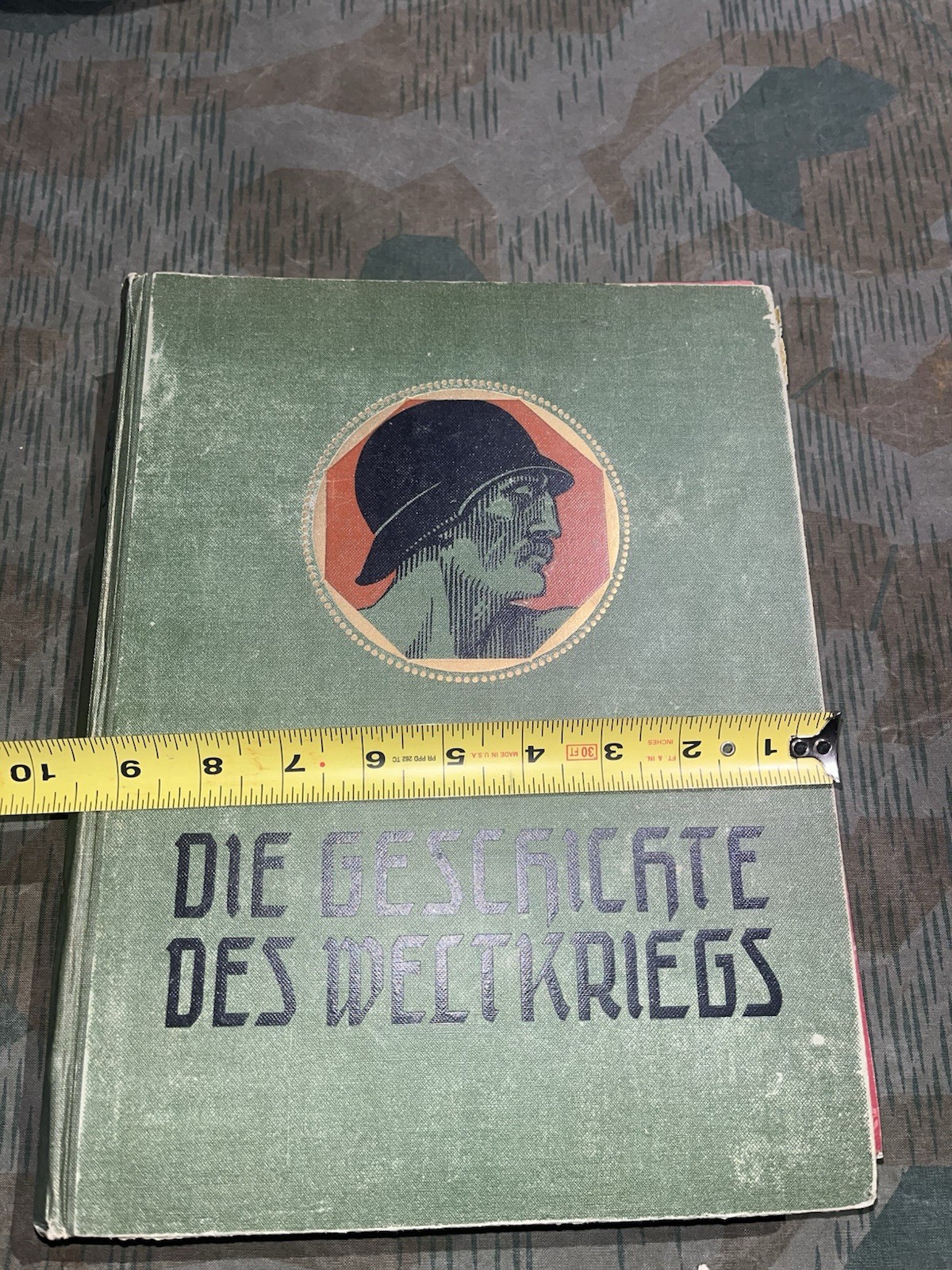 WW2 German Era Original Die Geschichte Des Weltkriegs Book #1 on German Military