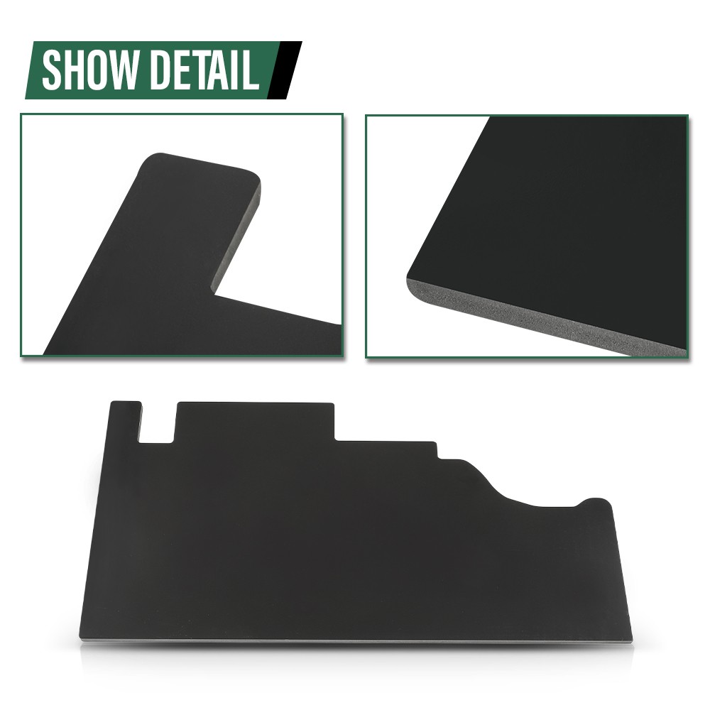 1/2 PVC Custom Made Amplifier Rack Fit For 09-24 Ford F150/17-24 F250 F350 Truck