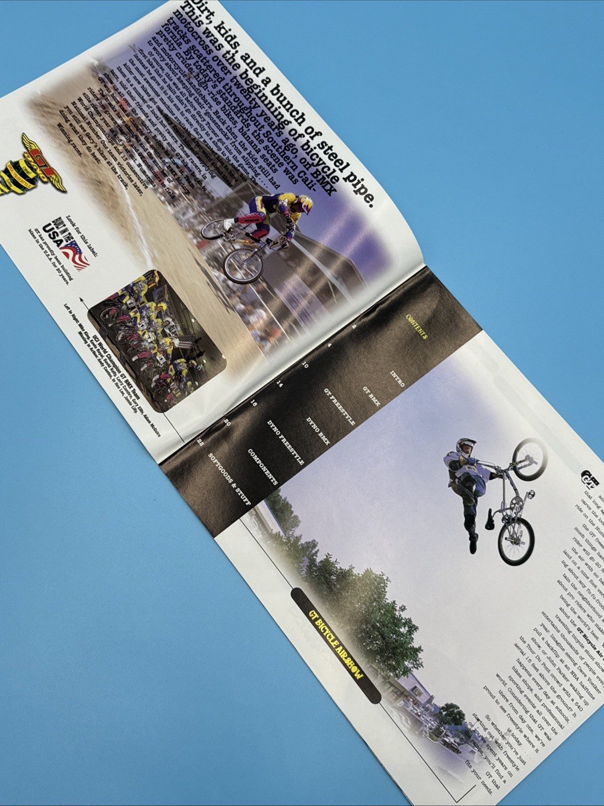 1996 GT DYNO BMX Freestyle Bicycle Catalog Mid-School 22 Pages AWESOME!