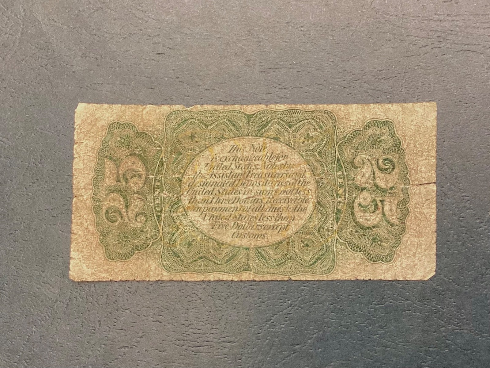 ~FR 1294 25 TWENTY FIVE CENTS THIRD ISSUE - FESSENDEN - FRACTIONAL CURRENCY