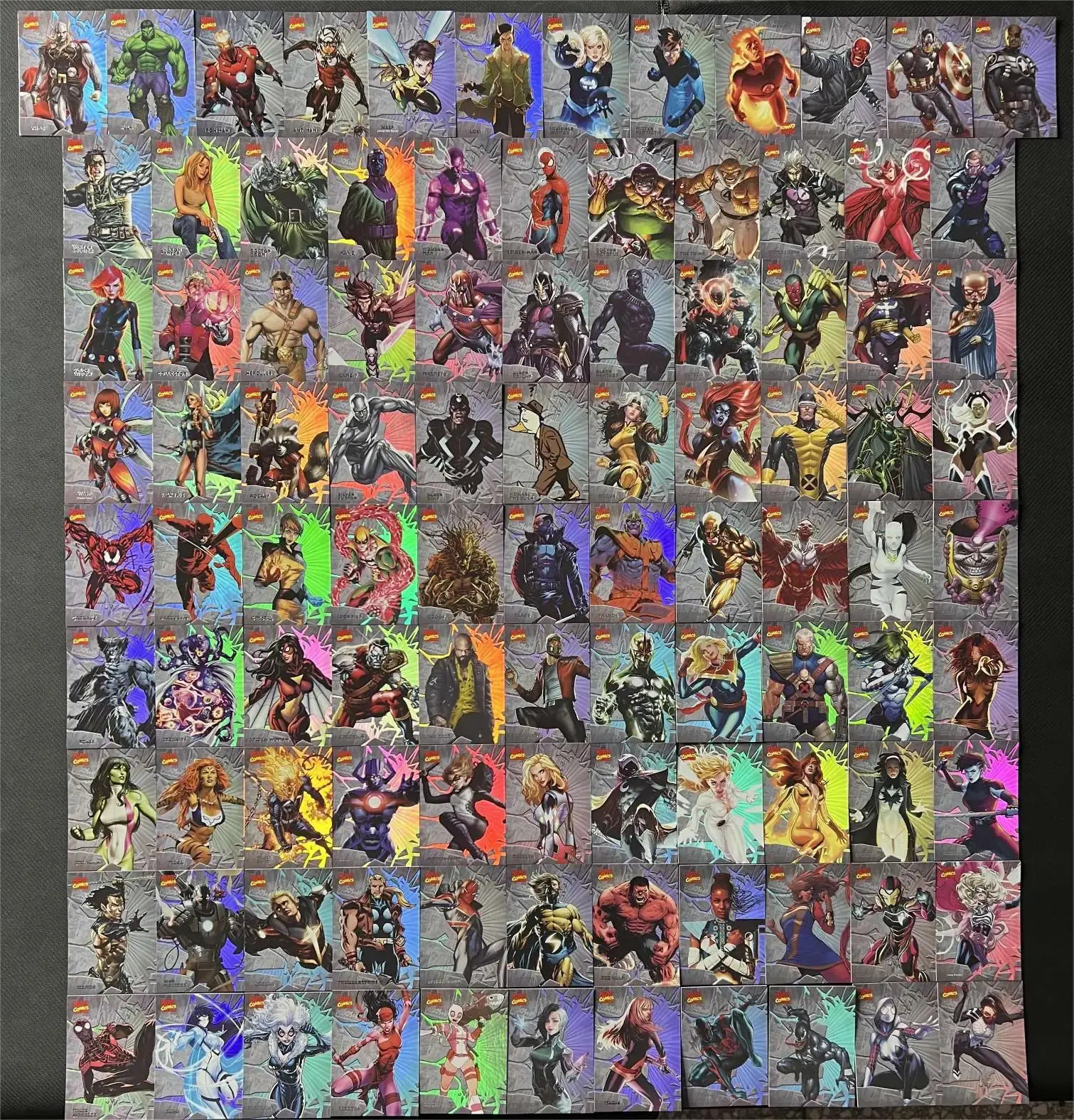 2023 Finding Unicorn Marvel Evolution Spider-Man Wolverine Set Full 1-100 YL47