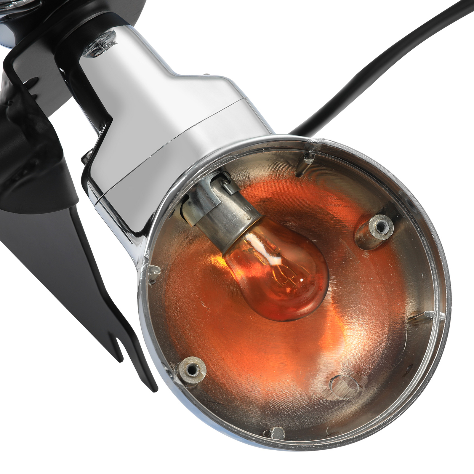 4.5" LED Passing Turn Signal Spot Light Bar Fit For Harley Road King FLHR 14-24