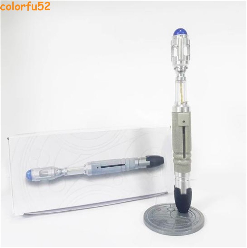 Replica Doctor Who Master 10th Metal Sonic Screwdriver Scalable LED Prop Collect