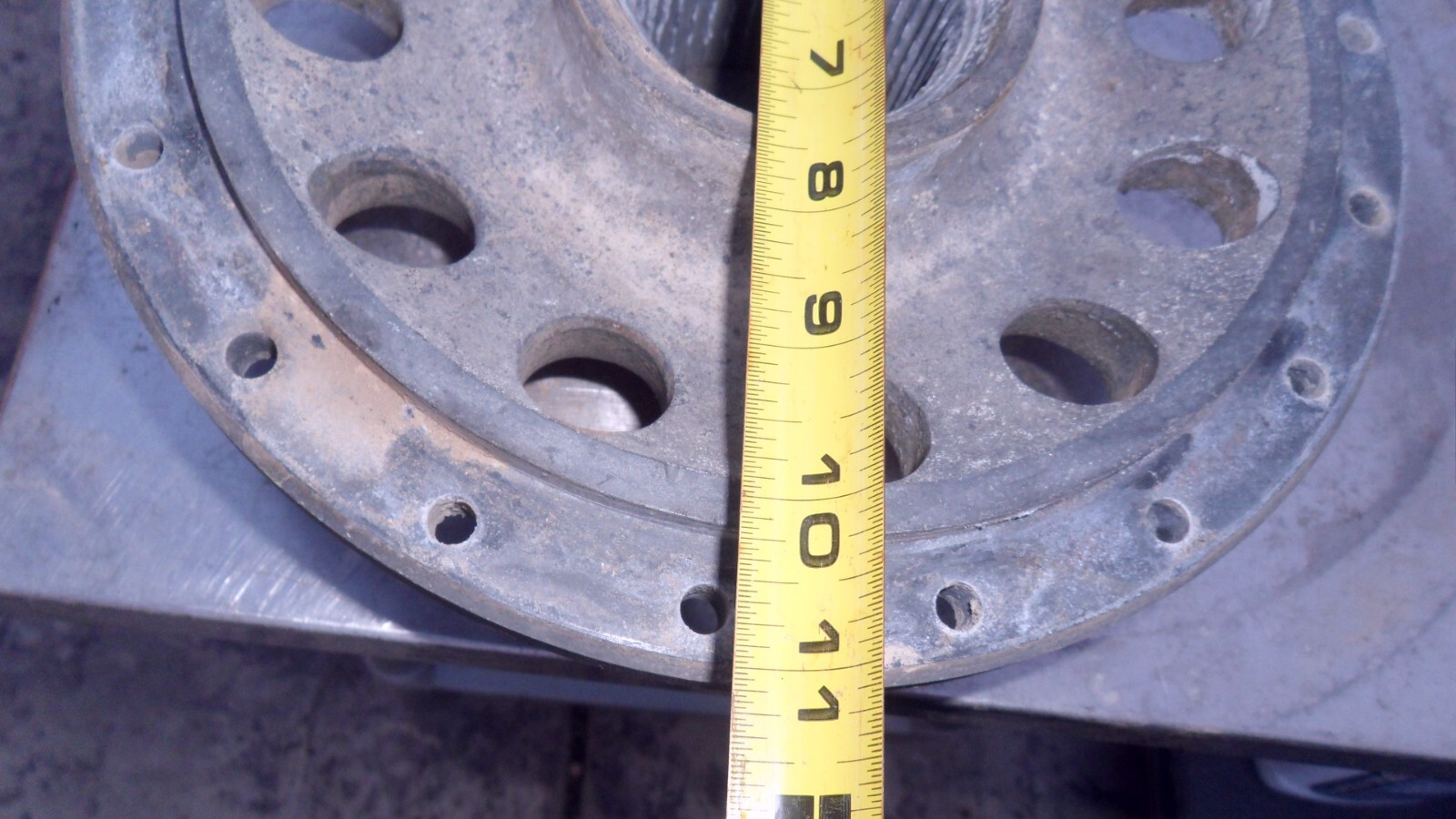 Vintage Sprint Car Splined Wheel Hub Center USAC ASCS SCTA