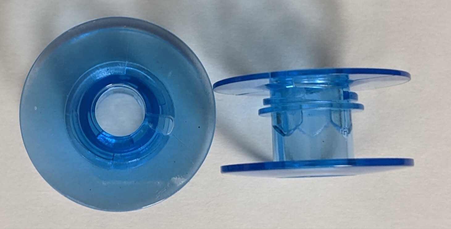 10 Replacement Blue Bobbins for Husqvarna Viking Designer Epic Group 8 920434096