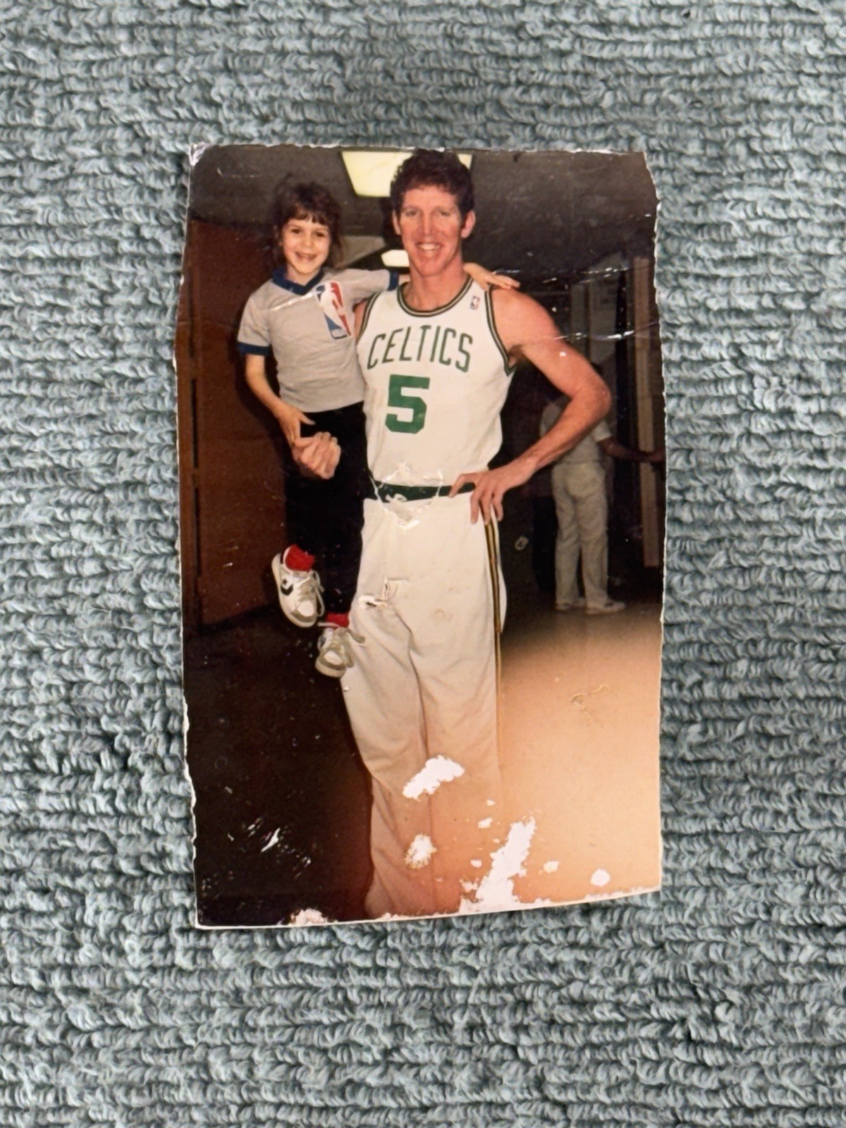 Bill Walton Personally Owned Photo In Uniform Boston Celtics