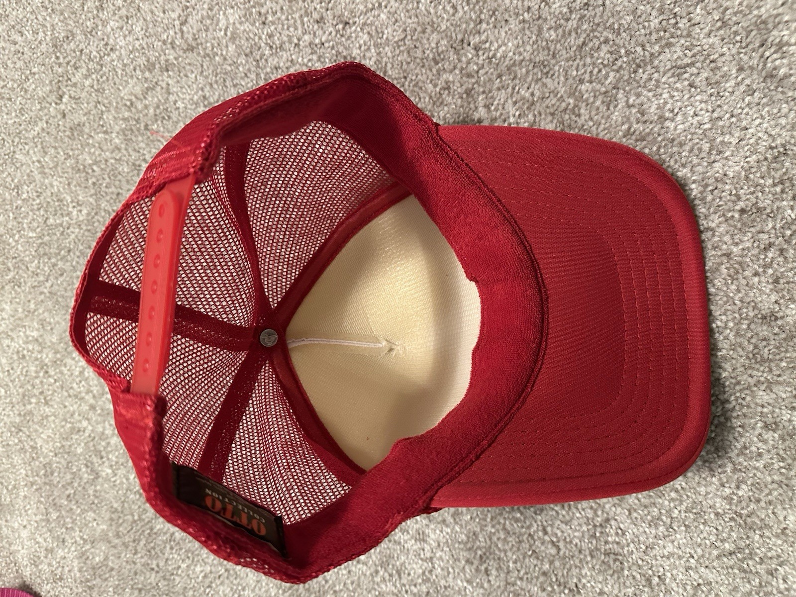 Wienerschnitzel "WORLD'S MOST WANTED WEINER" Baseball Cap HAT Red HOT DOG