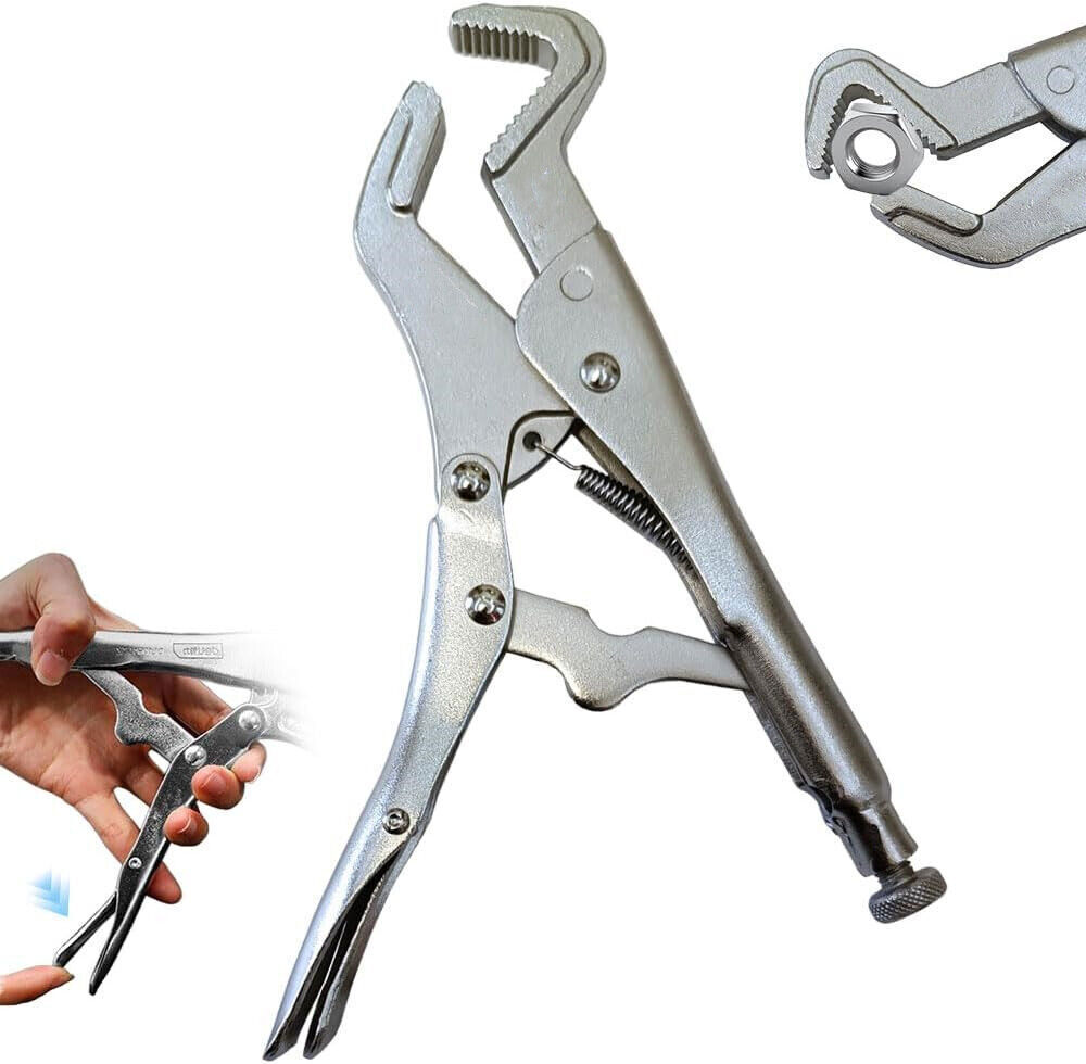 Multipurpose Locking Pliers For Welding Steel Heavy Duty Jaw Vise Grip Pliers CR
