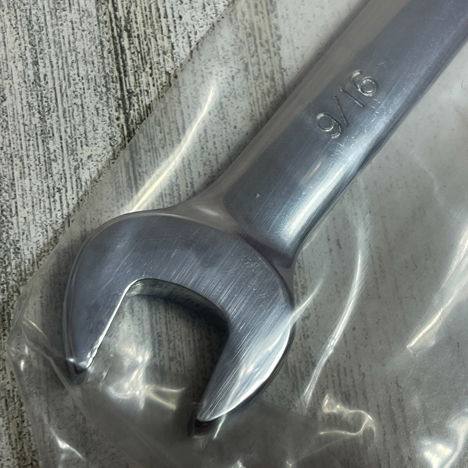 New WILLIAMS 9/16" Combination Wrench SAE 12 pt Hi-Polish - 11218 - 8.5" Long