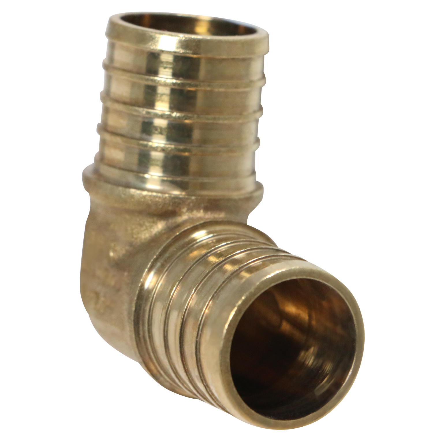 25 PIECES 1" PEX ELBOW - BRASS CRIMP FITTINGS (LEAD-FREE)