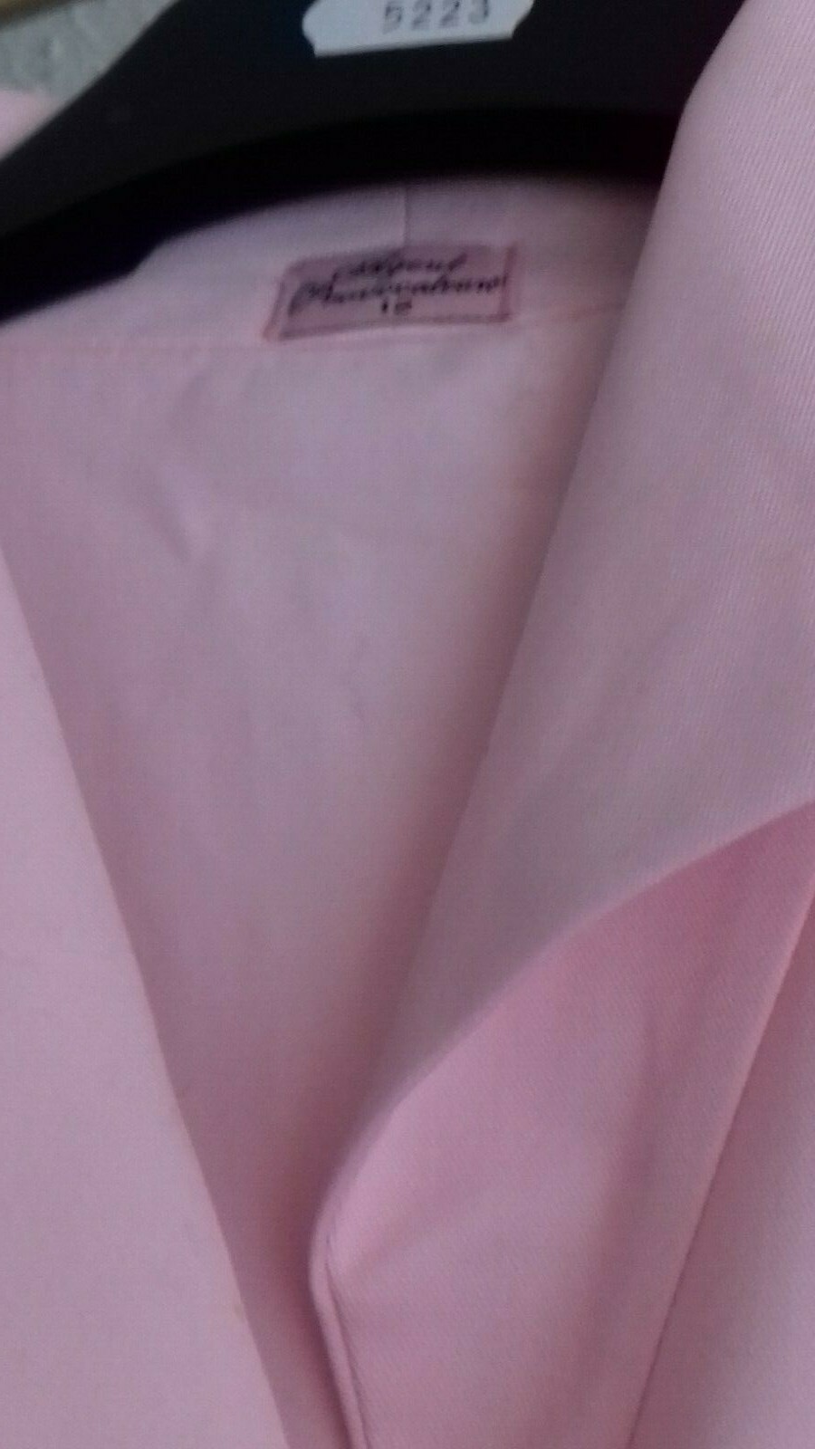 AGENT PROVOCATEUR SEXY NWT PINK UNIFORM DRESS SIZE 12 STAFF BLACK BUTTONS PARFUM