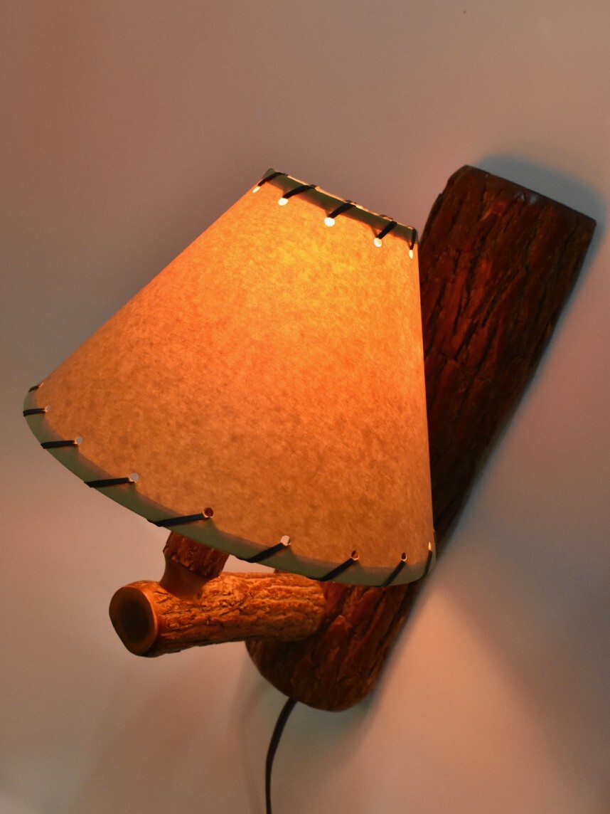 Old Hickory Shelbyville Style Wall Sconce Light Lamp Adirondack Cabin Rustic
