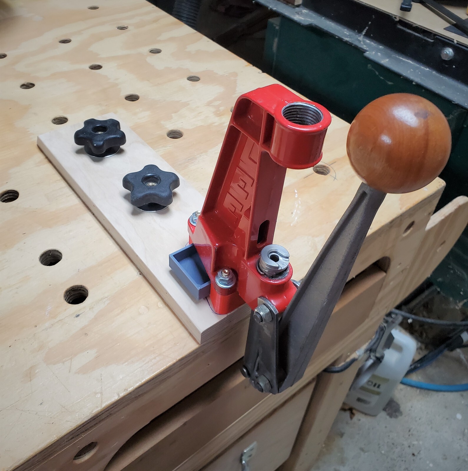 Lee Single Stage Press Reloader Primer Catcher and NEW Spent Primer Bridge combo