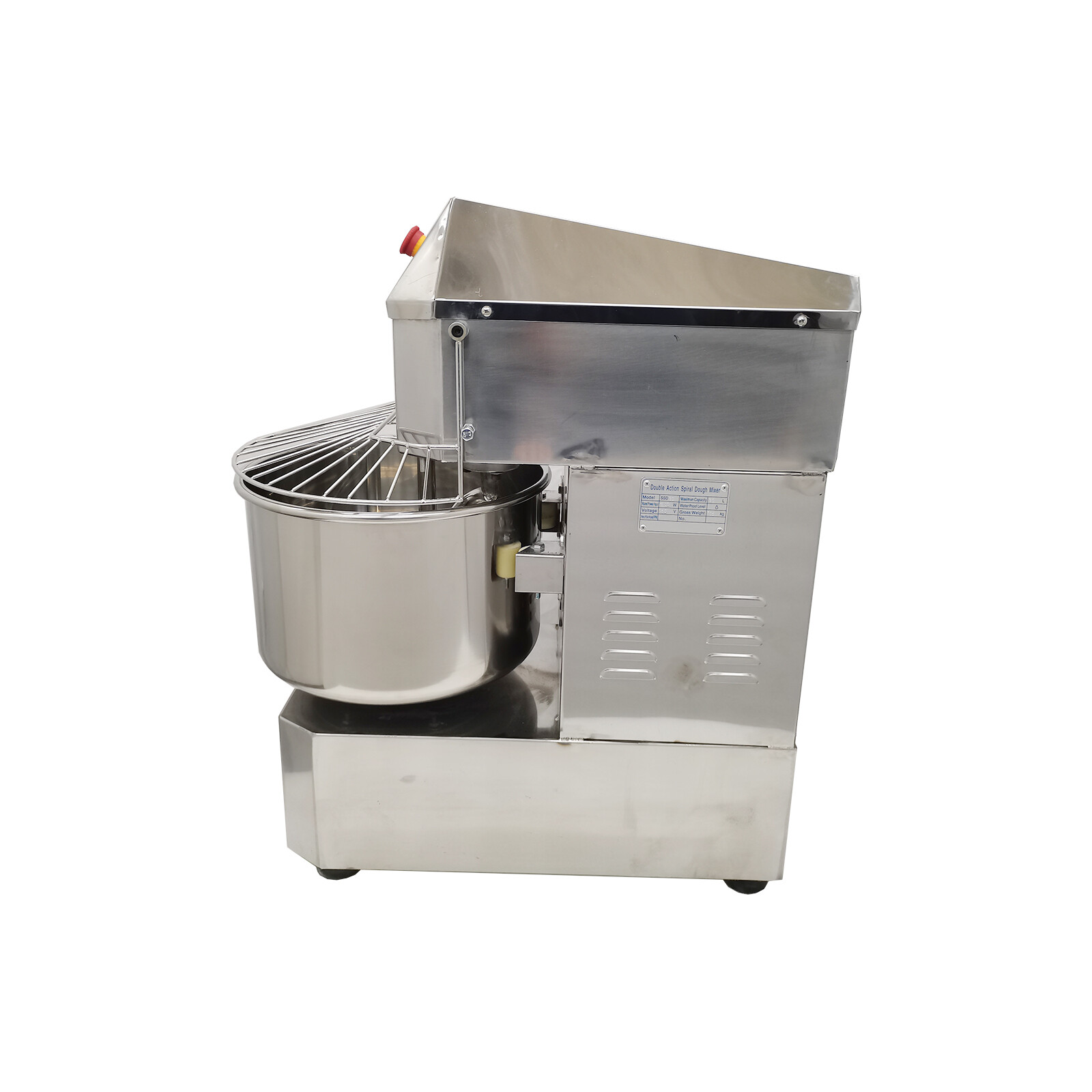 30 QT Electric Commercial Action Double Speed Spiral Dough Mixer Mixing Machine