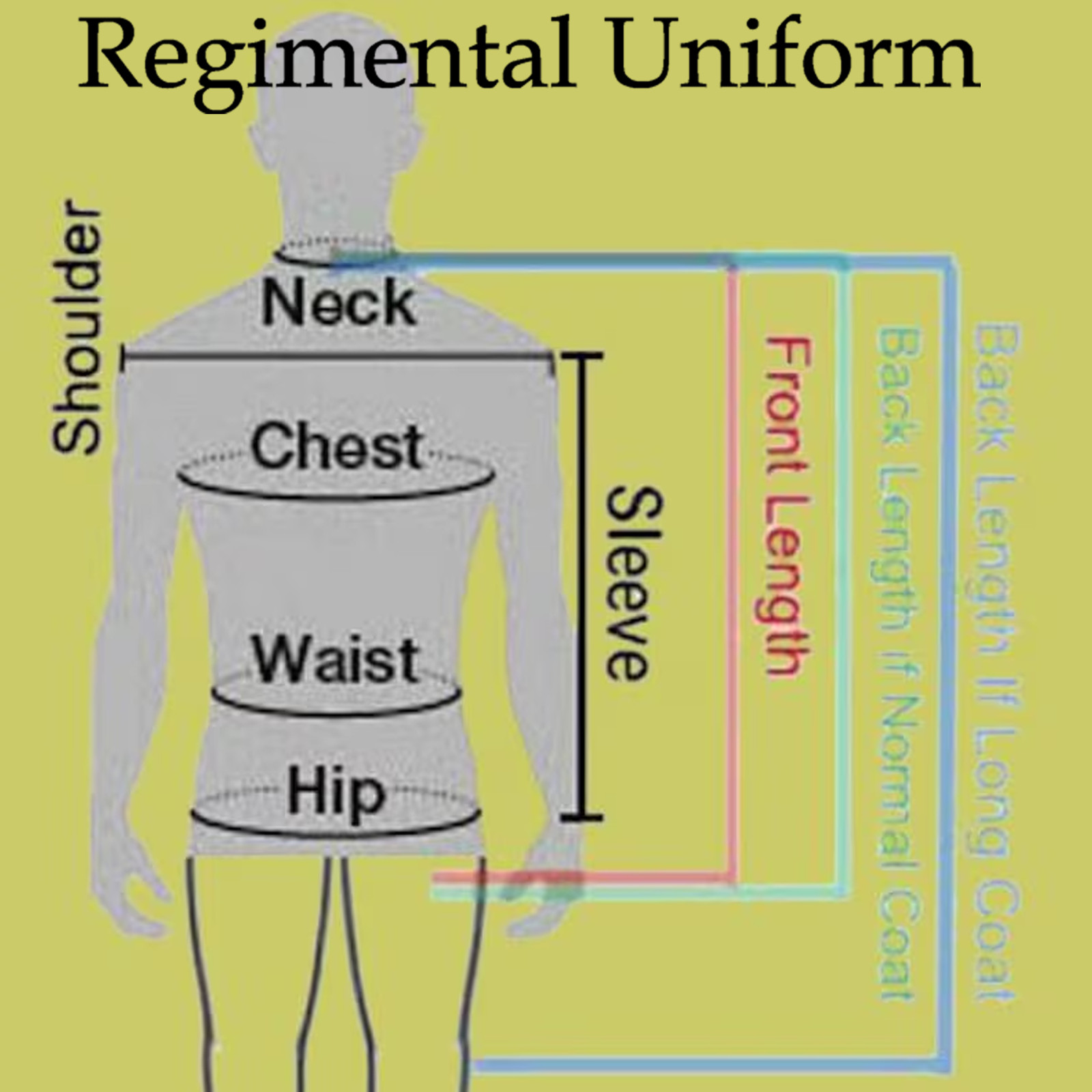 Colonial War Officer Wool Revolutionary Reenactment Costume Navy Blue Uniform