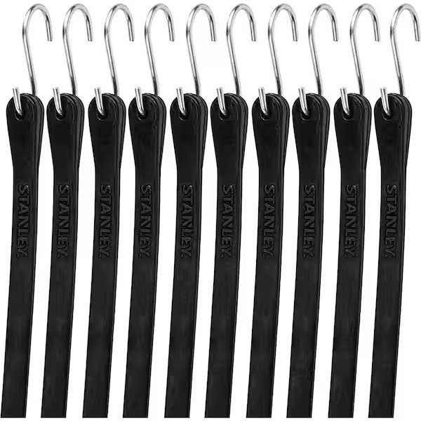 15 In. Rubber Tarp Straps (10-Pack)