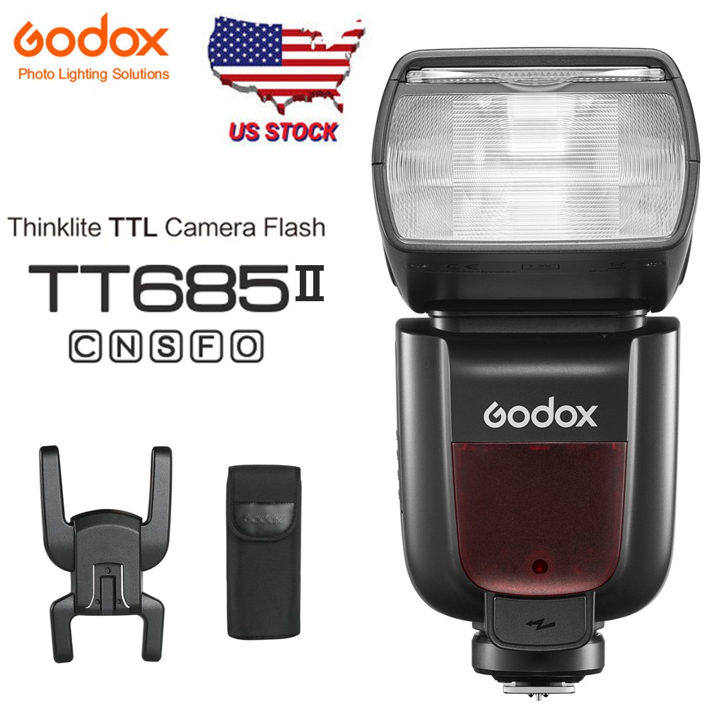 GODOX TT685IIC/N/S/F/O Speedlight Flash for Canon Nikon Sony Fuji Olympus Camera