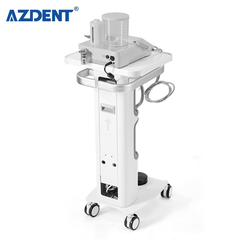 Dental Trolley Intraoral Scanner Cart Mobile Rolling Serving Cart 3 Layer Single