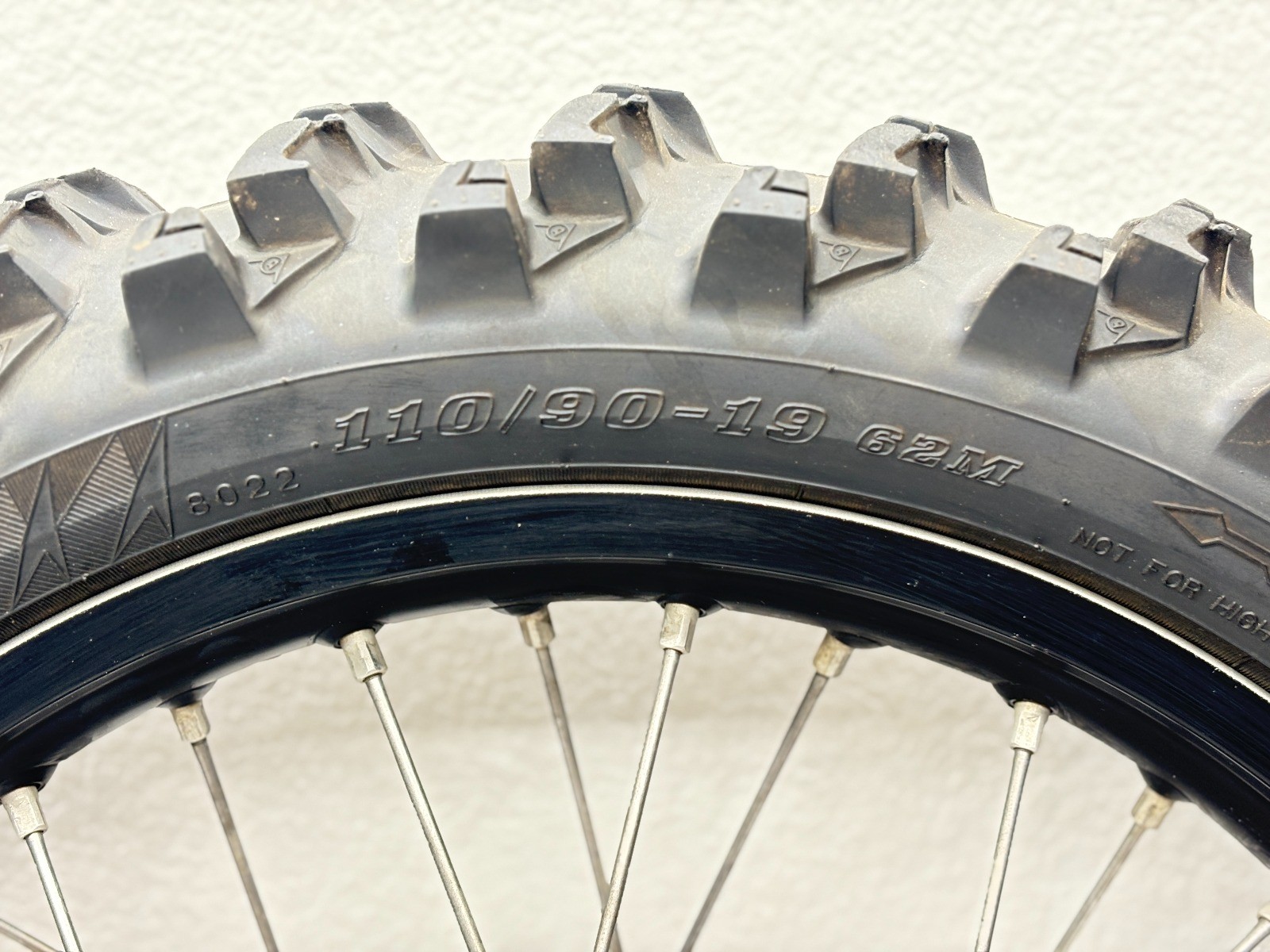 DID Wheel Set Front Rear 21/19 Fits Husqvarna FC350 2019-2022 Rim Sprocket Hub ✅