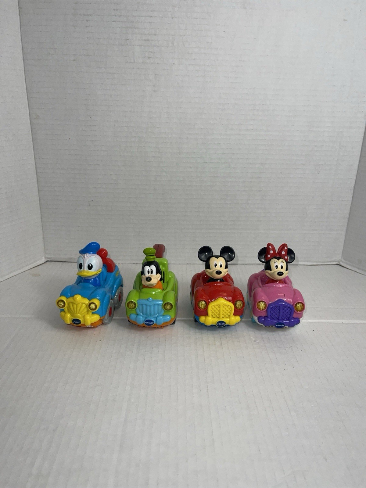 Vtech Go Go Smart Wheels Mickey Mouse Train, Convertible Lot Of 4 - Works