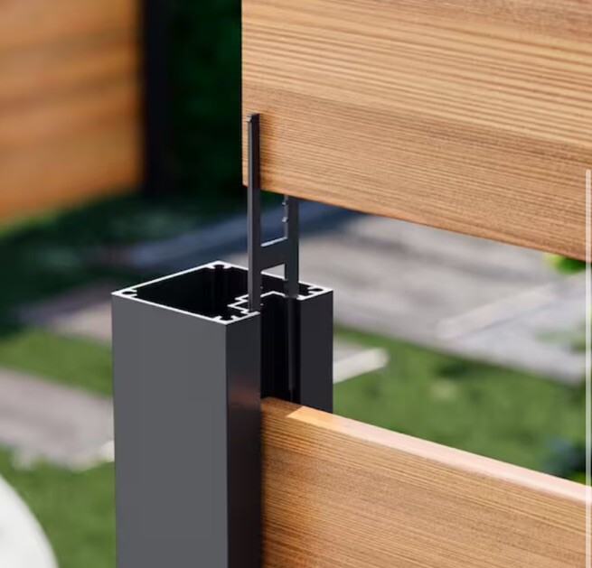 Hoft Fence Picket Spacer For 1/2” x 5.5” Fence Pickets Post Kits (22-Pack)