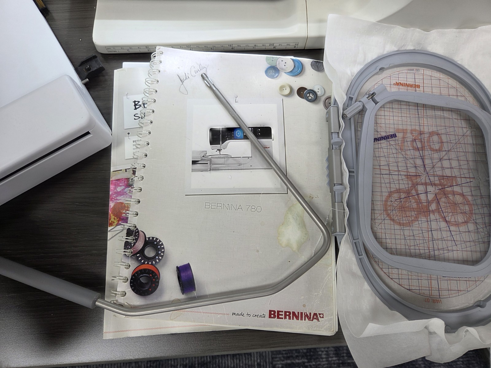 Bernina B 780 Sew/Quilt/Embroidery Machine! Professionally Serviced!