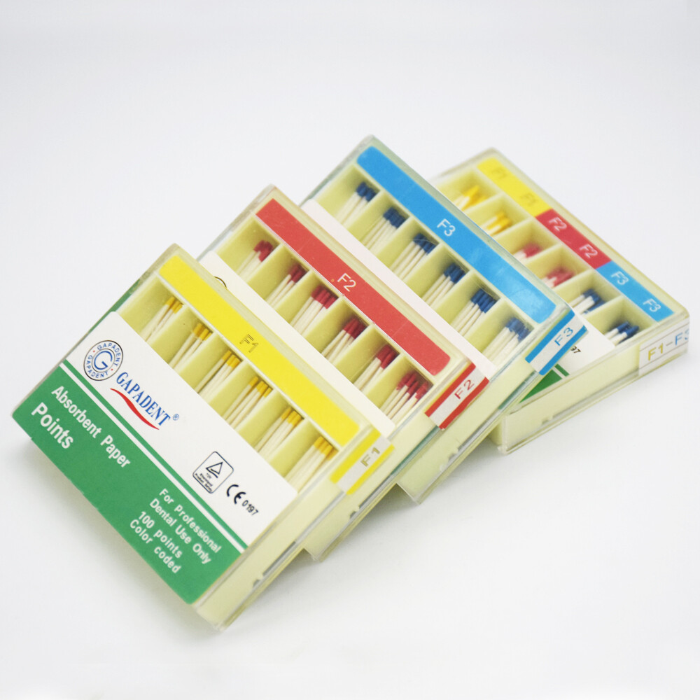 Dental Endodontic GAPADENT Gutta Percha Points/Obturating/Absorbent Paper Points