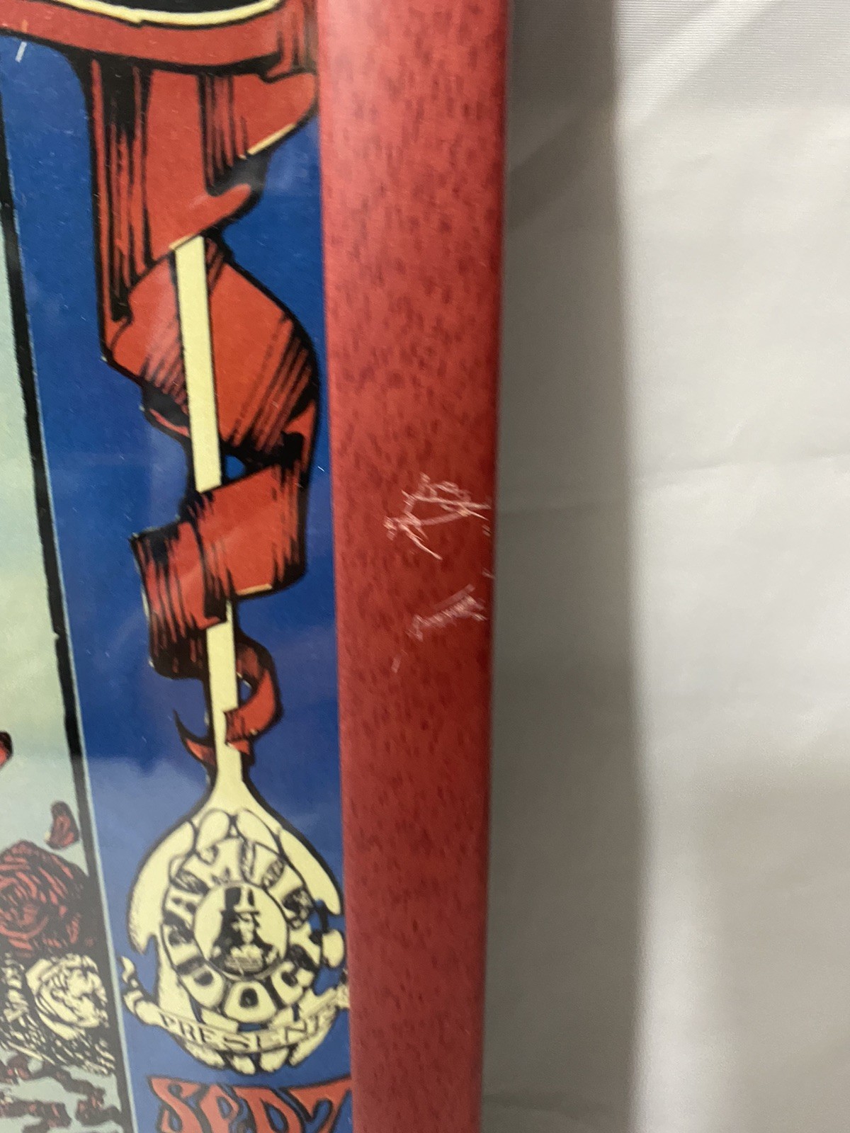 Grateful Dead 1990’s Reprint 17”x11” Concert Poster Framed