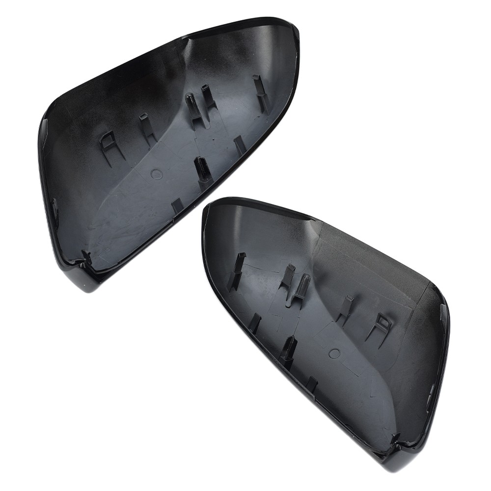 Pair Left&Right Side Mirror Cover Cap for 2018-2024 Toyota Camry Gloss Black