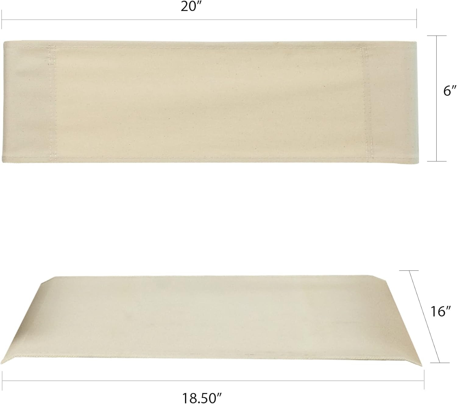 Director Chair Replacement Canvas, Wheat/Natural