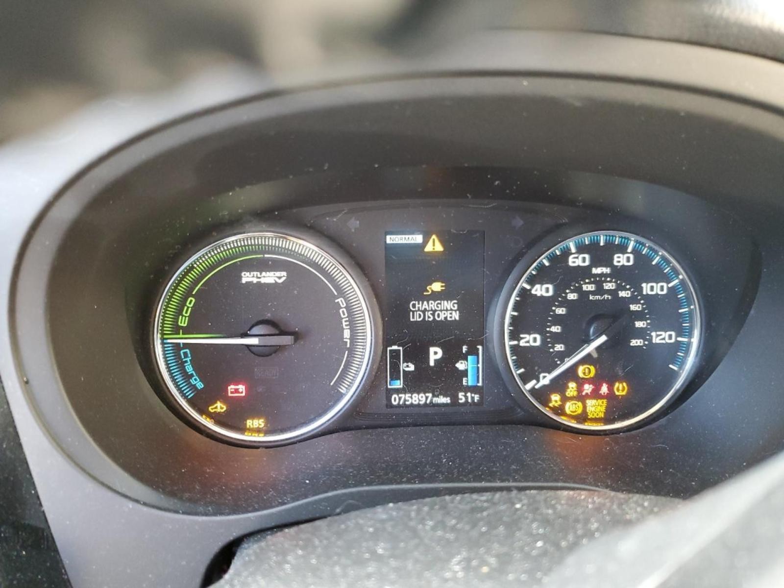 2018-22 Mitsubishi Outlander PHEV 2.0L Engine Fuse Box Plug-In Hybrid BROKEN LID