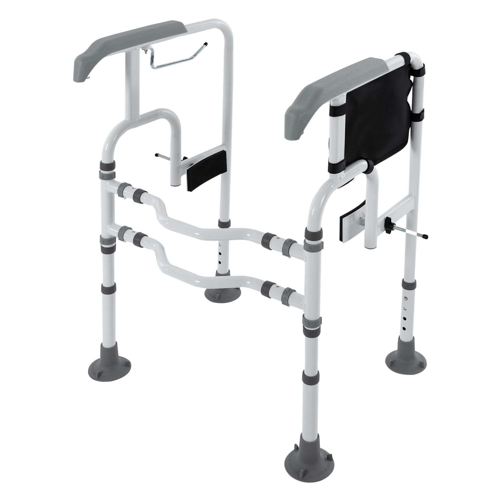 Foldable Toilet Frame Support Standing Aid Safety Grab Handle Elderly Disabled
