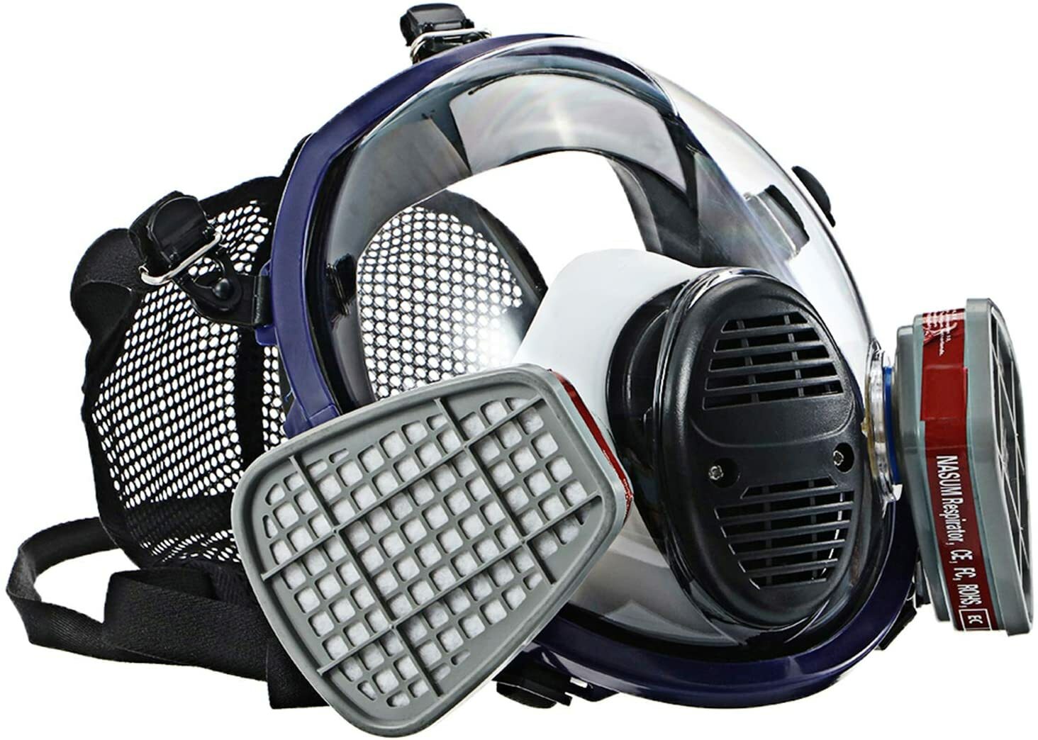 Large Respirator Gas Mask 15 in 1 Full Face Spraying Painting For 6800 Facepiece