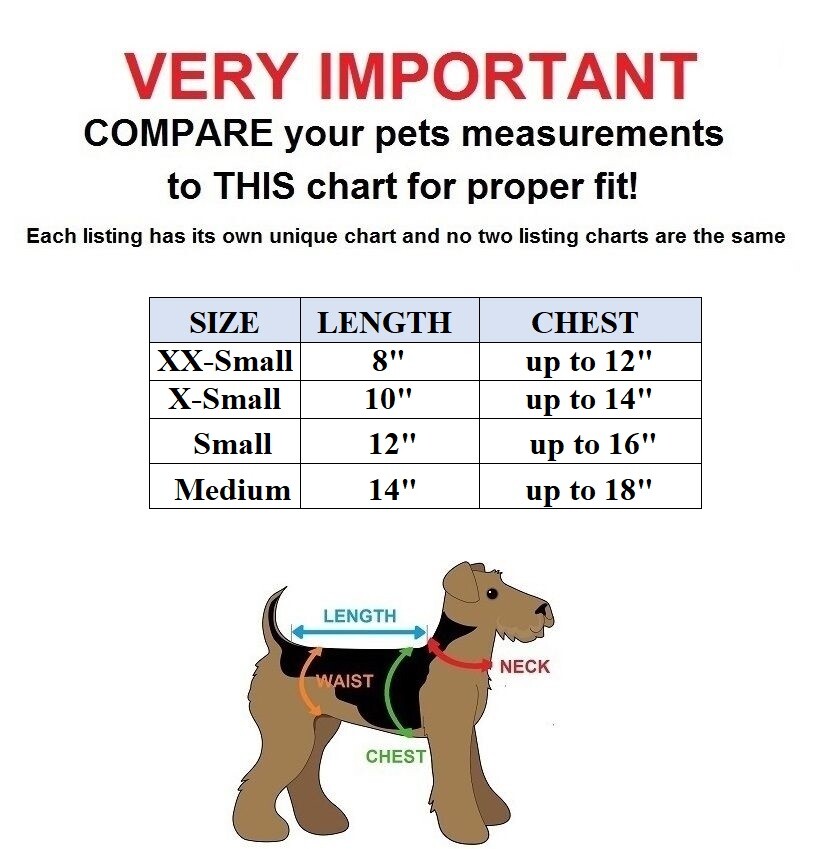 Cute Dog Puppy Cat Polo Shirt T-Shirt Solid Clothes Apparel For SMALL Pet XXS- M