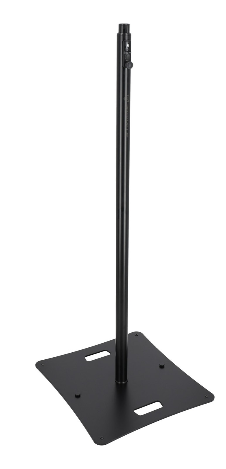 Rockville RLF2 BLACK 10 Foot Solid Base Speaker/Lighting/Projector DJ Stand+Bag